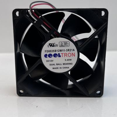 China Construction worksÂ  TRON FD8025B12W11-3R21A 8025mm 8cm 8CM 12V 5.4W Server Fan for sale