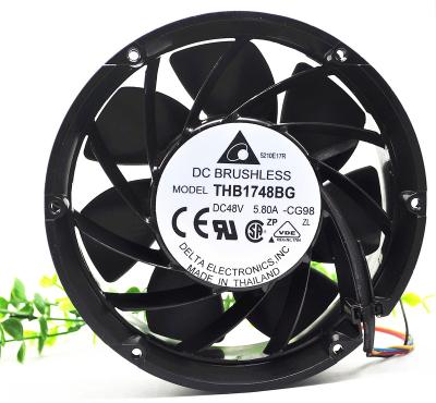 China Hotels axial flow fan New THB1748BG 48V 5.80A Emerson,Huawei Dedicated fan17CM 17251 for sale