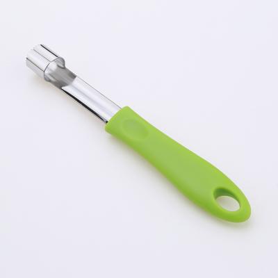 China A10349 Metal Stainless and PP Handle Apple Hollow Punch Peeler for sale