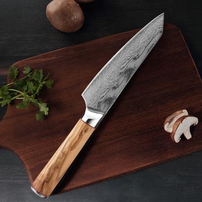 China Viable Kitchen Cleaver Knife 6.5Inch Japanese Forged VG10 Steel 73 Layer Damascus Chef Utility Knives Best Quality Kitchen Tools Cook Tools for sale