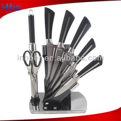 China Sustainable Quality (BK166) Soft Handle 7pcs Stainless Steel Knife Set Kitchen for sale