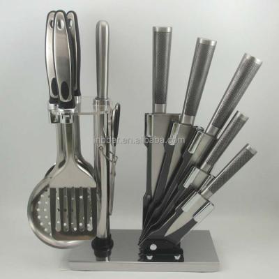 China (BK215) Sustainable High Quality 11pcs Stainless Steel Kitchen Knife Set for sale