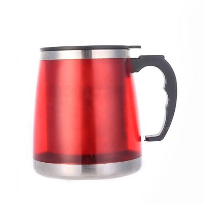 China Wholesale Viable Success 78BOT Sublimation Coffee Mug Stainless Steel Tumbler Mug Eco Friendly Insulated Coffee Cup With Handle for sale