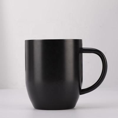 China Wholesale New Style 78BoT Durable Logo Stainless Steel Insulated Coffee Mug Handle Comfortable Wider Coffee Mug 14oz Tumbler Viable Mug for sale