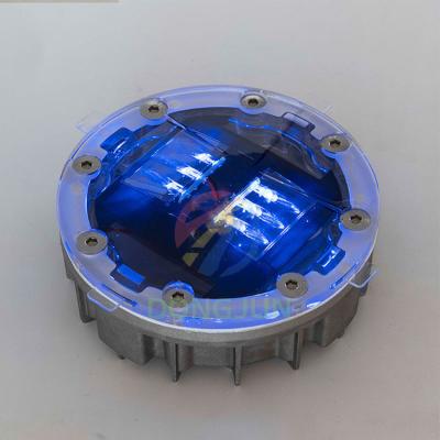 China LED Road Turn Signal Aluminum Stud Floor Aluminum Solar Reflector Light Studs Die Casting for sale