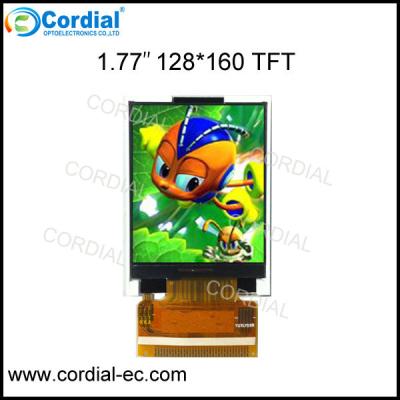 中国 1.77 は 128 （RGB） x160 TFT LCD モジュール CT018BDE05 をじりじり動かします 販売のため