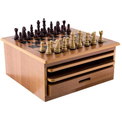 China Modern Custom 10 in 1 Wooden Chess Board Games Set for sale