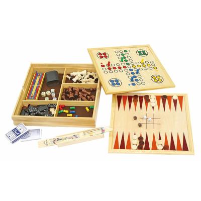 China Game Game Toy Memory Wooden Match Board Game Set Chess Table Luxury Magnetic Wooden Box for sale