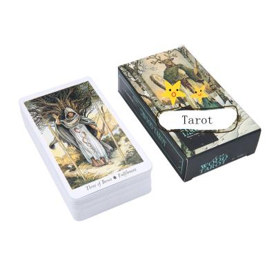 China Indoor games play custom mini hot sale tarot cards printing tarpt box board game tarot cards volume for sale