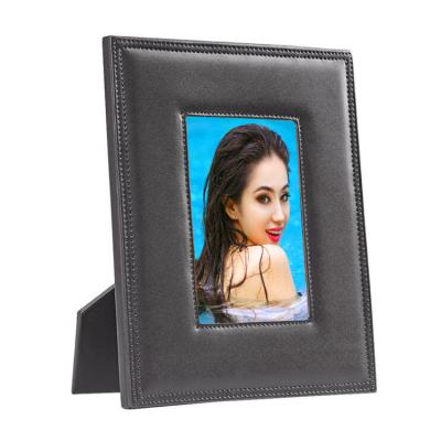 China Fashionable Custom PU Picture Leather Photo Frames A1 A2 A3 A4 11x14 16x20 20x26 for sale