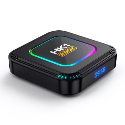 Cina 8K WiFi DIY IPTV Box Android 13.0 TV Box con luci a LED colorate in vendita