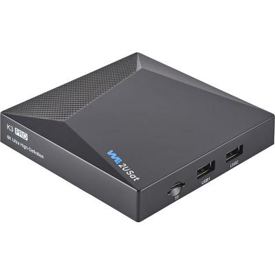 中国 OTT ストリーミング アンドロイド IPTV ボックス We2u K3 Pro IPTV インターナショナル ボックス 販売のため