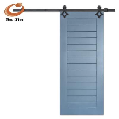 China Sliding sliding barn door with good quality hardware door fittings for wooden doors for sale