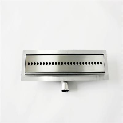 China Modern Stainless Steel Waste Pipes Floor Side Drain Outlet BJ-LSF-G023 for sale