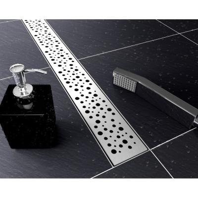 China Modern Linear Drain Installation Vertical Siphon Stainless Linear Siphon Australia Floor Drain for sale