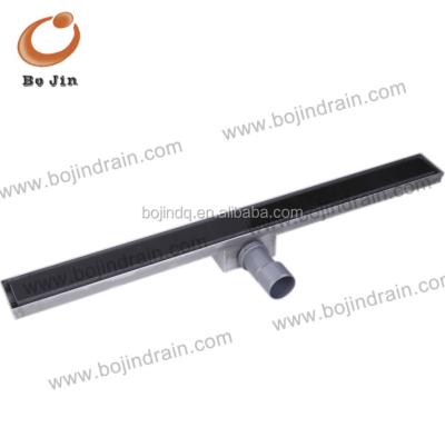 China BJ-LSS Modern Linear Drainage Floor Drain Stainless Steel Shower Invisible Floor Drain for sale