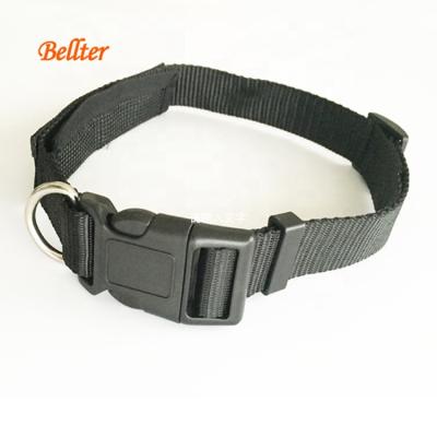 China Viable Wholesale Multicolor Soft Adjustable Plain Dog Collar and Nylon Leash for sale