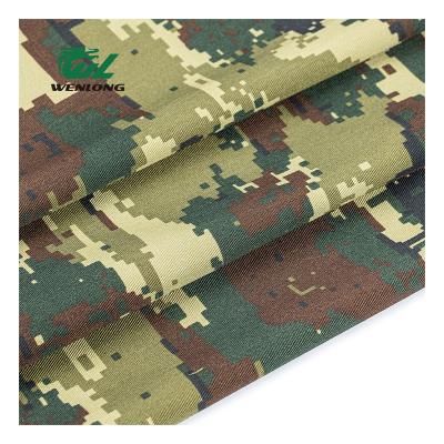 China T/C 80/20 Twill Anti-Static Pixelated Camouflage Polyester / Cotton Wovenl Fabric For Uniform Outdoor for sale