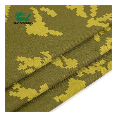 China T/C 80/20 Twill Birch Tree Camouflage Anti-Static Polyester/Cotton Camouflage Copy Woven Pants Uniform Fabric for sale