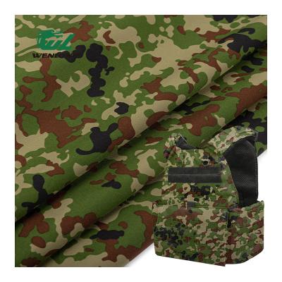 China 500D Japan Design Jietai 100% Camouflage Waterproof Nylon Cordura Anti Violent Woven Fabric For Tactical Vest for sale