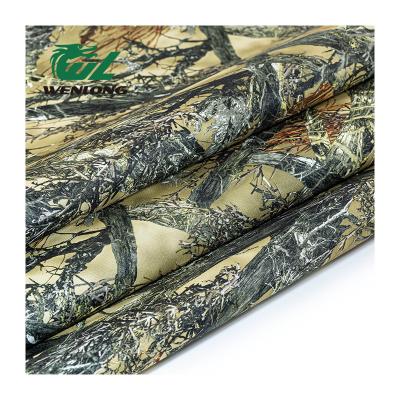 China Waterproof 100%Poly 72T 600D PVC Camouflage Print Realtree Camouflage Waterproof Oxford Woven Fabric Luggage Fabric for sale