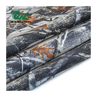 China Waterproof Camouflage Oxford Woven Fabric 100%Poly 5*5 72T 600D PVC Realtree Waterproof For Luggage Bag for sale