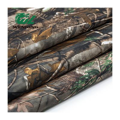 China Waterproof Realtree Camouflage Oxford Waterproof 100%Poly Woven Fabric 5*5 72T 600D PVC Luggage Bag Fabric for sale