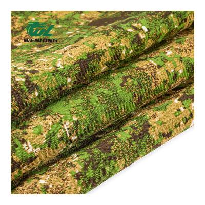 China Pencott Greenzone 1000D Waterproof Camouflage Oxford Waterproof PU Coated Woven Fabric 100%Poly ATY Cordura for sale