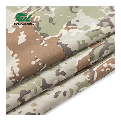 China Anti pill 97%Polyester 3%Spandex Peru Design Camouflage Casual 3Layer Shell Waterproof Woven Fabric molle for sale