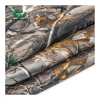 China Pill Anti Camouflage Casual Stretch Woven Fabric 3 Layer Softshell Bonded Fleece Realtree for sale