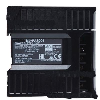 China The New Original NJ INDUSTRIAL AUTOMATION Series Power Supply Unit NJ-PA3001 Fast Delivery for sale