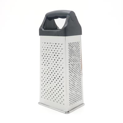 China Restaurant.Home.Kitchen Multifunctional Stainless Steel Grater 4-Sides Non-Slip Base Kitchen Cheese Grater For Kitchen for sale