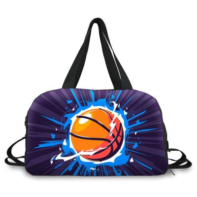 China Fashion Wholesale Promotional NO MOQ men's woman sport large travel gym designers own custom print duffle bags for sale