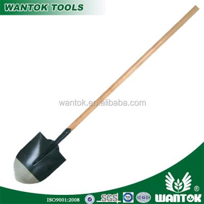 China Hot-selling shovel with anti-slip handle S503LC with wooden handle for sale