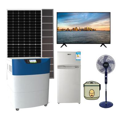 China Home System Solar Generator 6000w Solar Power Portable Electric Generator For Home for sale