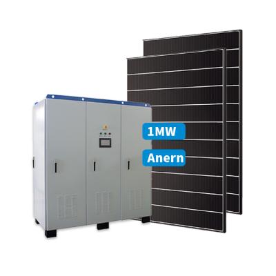 China Factory storage 1 mw full solar system lifeo4 storage solar system container energy storage system for factory farm use 100KVA for sale