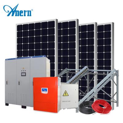 China high power 40ft 100KVA containerized battery solar energy storage container system for sale