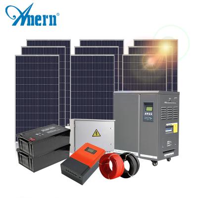 China Free Energy 200kw Commercial Industrial Complete Generator Home Solar Power System for sale