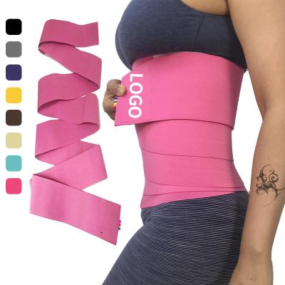 China Protective Gear Belly Trimmer Slimming Back Support Belt Body Shaper Women Belly Trimmer Elastic Waist Wrap Lumbar Trainer for sale