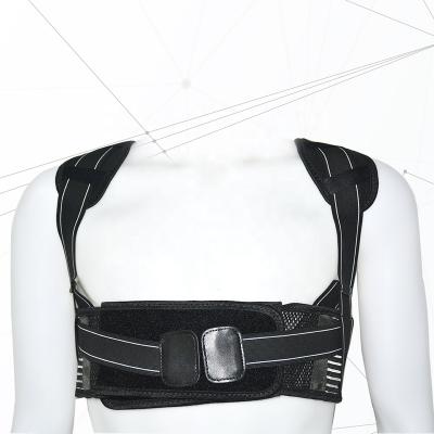 China 2022 New Back Brace Elastic Shoulder Belt Corrector Magnets Posture Corrector Support Lumbar Back Brace Postural Corrector for sale