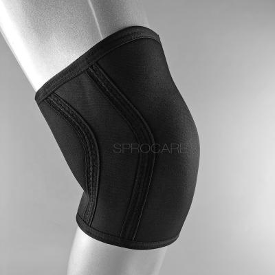 China Protective Gear Knee Sleeves Weightlifting Compression Knee Sleeve Support for Squats, Deadlifts and Cross-training and Powerlifting Knee Pads for sale