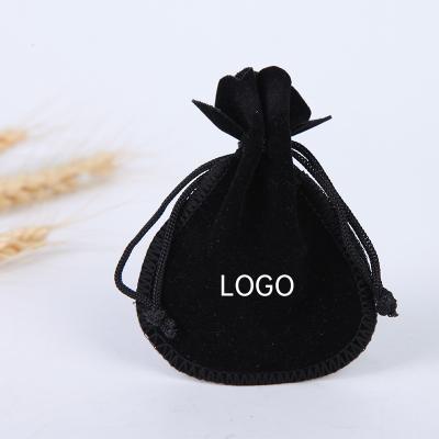 China Custom logo izedmakeup Recyclable Custom Velvet Drawstring Pouch Velvet Pen Pouches For Jewelry Pouch for sale