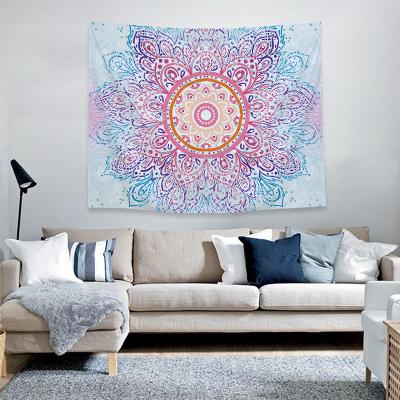 China Simple Mandala Tapestry Wall Hanging Bohemian Beach Blanket Camping Tent Travel Mattress Indian Tapestries for sale