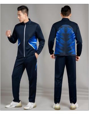 China Custom Made Logo Two Piece Zip Jogger Suit Men Tracksuit Fashion Design Sportswear Set Plus Size Men's Viable Clothing for sale