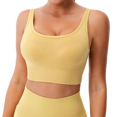 China High Quality Customized Breathable Logo Women Sports Bra Women Fitness Yoga Wear Plus Size Gym Sports Wear for sale