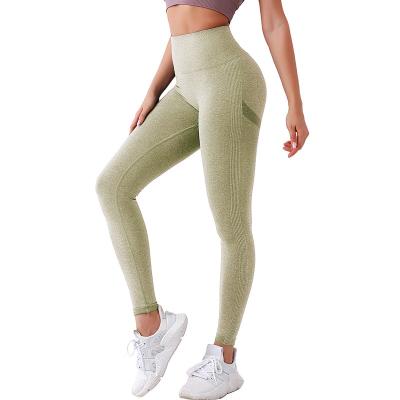 China Breathable Peach Yoga Pants Sports Leggings Women Gym Clothing Women's Sexy High Waist Peach Hip Buttocks Gaiters for sale