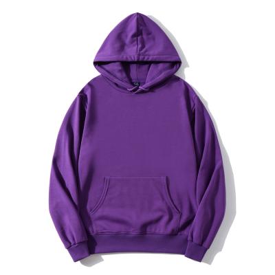 China 100% Blank Oversized Men's Hoodies Anti-pilling Logo 380gsm Cotton Mens Pullover Custom Hoodie Sweatshirts for sale