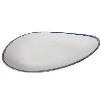 China Sustainable restaurant and hotel tableware&white porcelain western ceramic serving tray E599-P-16021 for sale