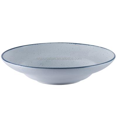 China Restaurant and hotel sustainable chinaware&porcelain italian ceramic pasta dish E599-P-12088 for sale