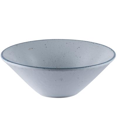 China Viable restaurant oriented white porcelain ramen noodle bowl chinaware&ceramic E599-B-08078 for sale